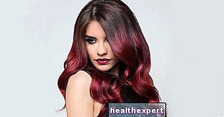 Cherry bombre: the perfect new hair color for red lovers!
