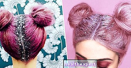 Glitter and stars instead of regrowth: the new hair trend with a shining effect!