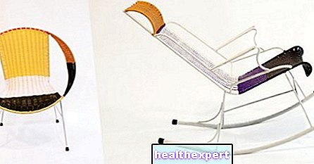 Marni: stoelen in gekleurd PVC